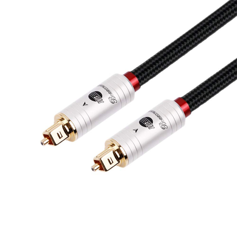  [AUSTRALIA] - JIB Boaacoustic HiFi Fiber Optical Audio Cable, Toslink Cable Male to Male (S/PDIF) - 5ft/1.5M 1.5 Meter