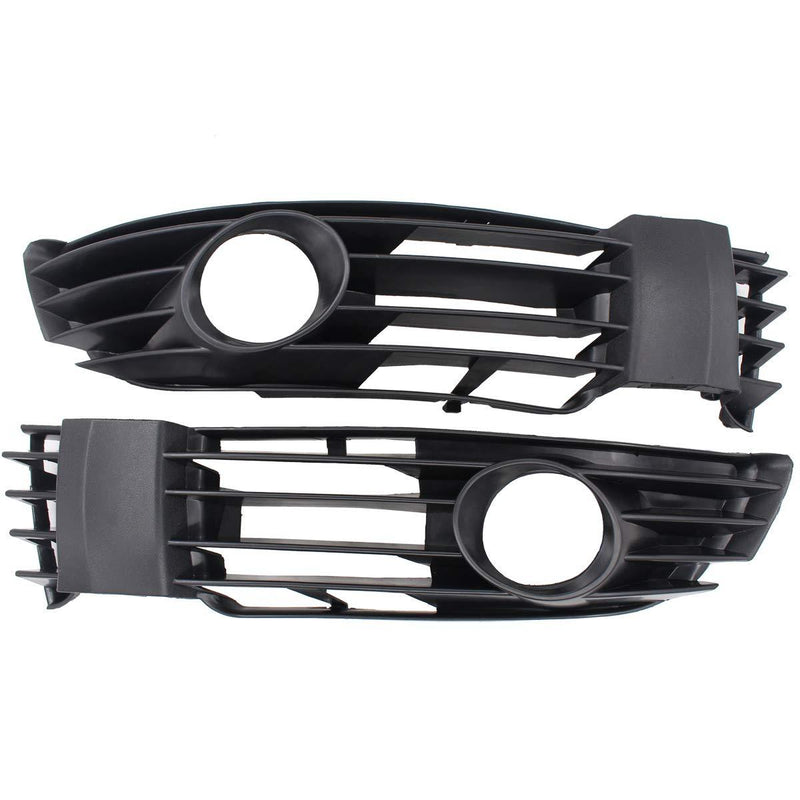  [AUSTRALIA] - NewYall Set of 2 Front Left Driver and Right Passenger Side Bumper Fog Light Lamp Grill Grille Cover