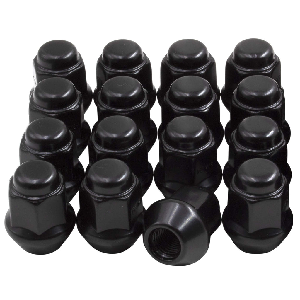 Wheel Accessories Parts Install Kit - ATV & UTV - Bulge Acorn (M17 Hex) - M10 1.25 (4 Lug)(Blk) Black M10x1.25 - LeoForward Australia