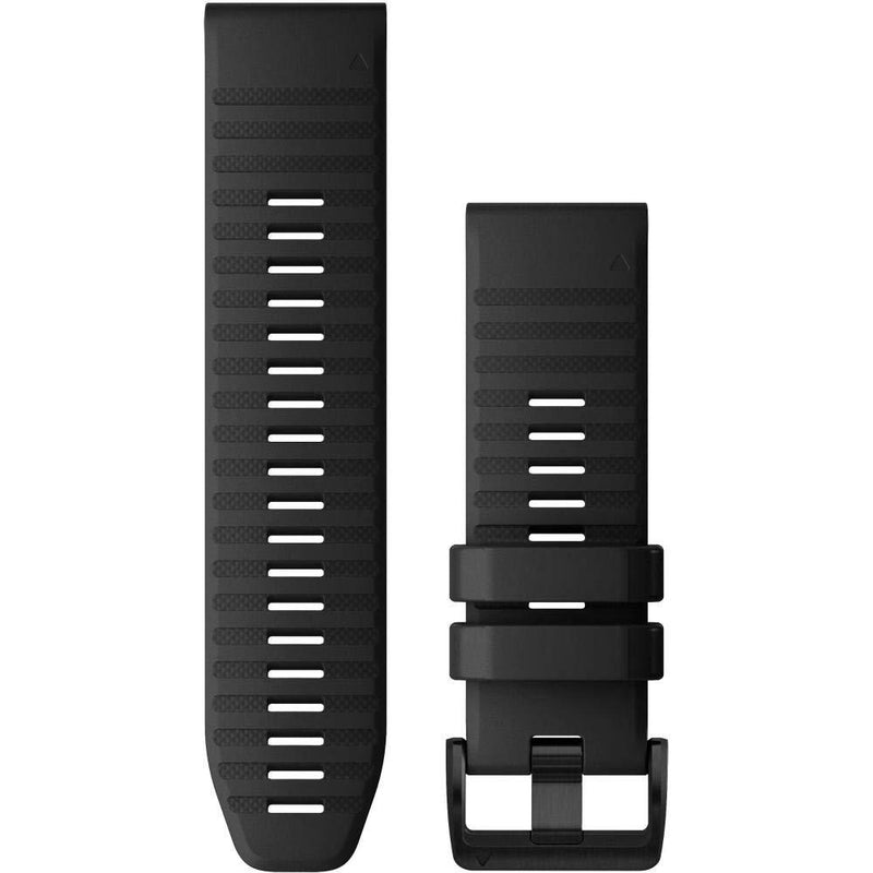 Garmin QuickFit 26 Silicone Watch Band Black Silicone 26mm - LeoForward Australia