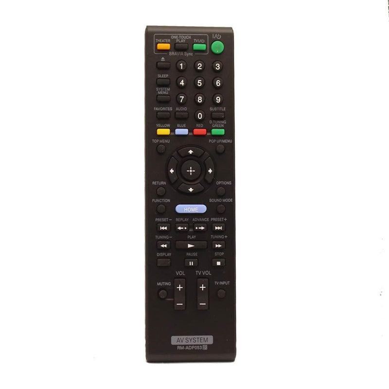 New RM-ADP053 1-487-647-11 Replaced Remote Control Fit for Sony BDV-E370 BDVF500 BDV-F7 HBDE570 Audio/Video Receiver AV System - LeoForward Australia