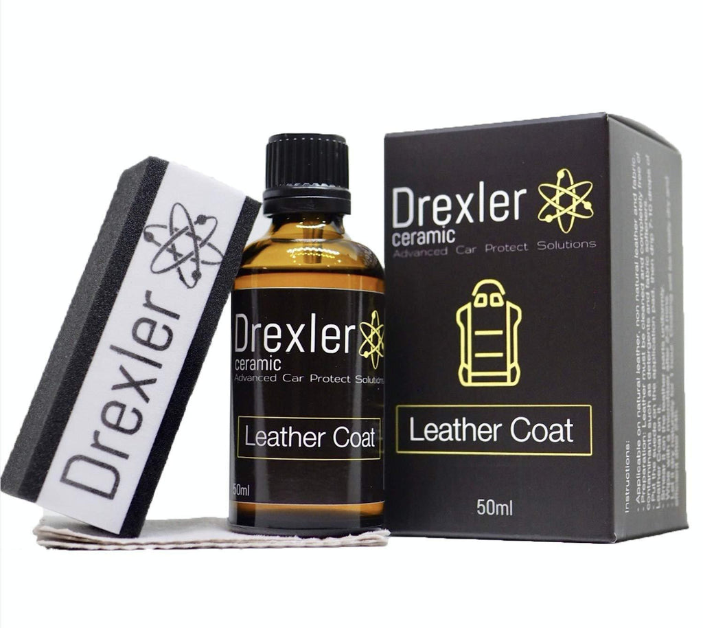  [AUSTRALIA] - Drexler Ceramic Leather Coating 50ml Kit 1-2 Years Protection Coat Hydrophobic Fabric Stain Repellent