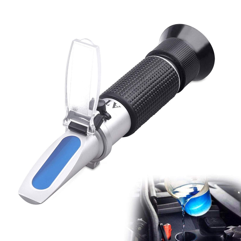 Antifreeze Refractometer - 3-in-1 coolant Tester for Checking Freezing Point, Concentration of Ethylene Glycol or Propylene Glycol Based Automobile Antifreeze Coolant and Battery Acid Condition - LeoForward Australia