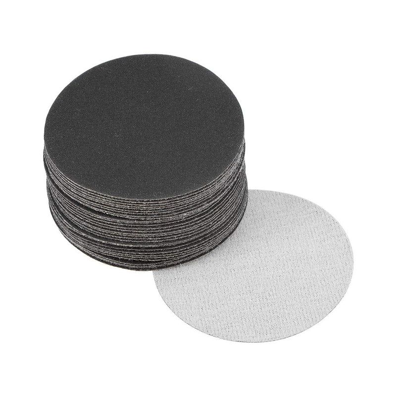  [AUSTRALIA] - uxcell 3 Inch Wet Dry Sanding Discs 320 Grit Hook and Loop Sandpaper Electrostatic Sand Planting Silicon Carbide 30pcs