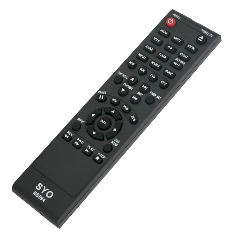 New NB694UH NB694 Replace Remote Control fit for Sanyo FUNAI DVD VCR Combo Player FWDV225F DV220FX5 - LeoForward Australia