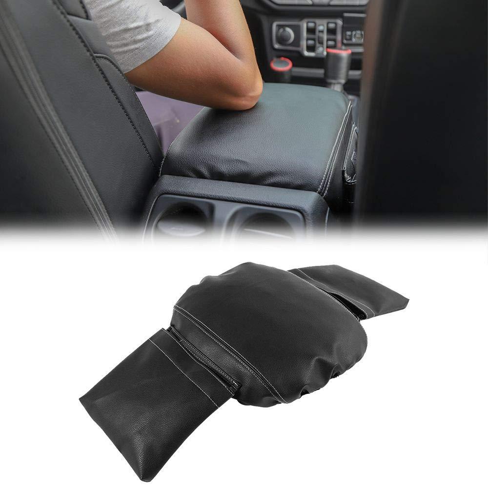  [AUSTRALIA] - JL Center Console Cover Armrest Cover Pad for 2018-2019 Jeep Wrangler JL JLU Sahara Sport Rubicon X & Unlimited, for 2020 Jeep Gladiator JT Truck