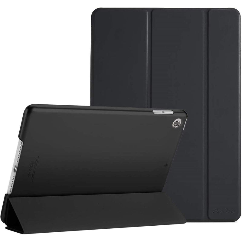  [AUSTRALIA] - ProCase iPad 10.2 Case iPad 9th Generation 2021/ iPad 8th Generation 2020/ iPad 7th Generation 2019 Case, Slim Stand Hard Back Shell Protective Smart Cover Case for iPad 10.2 Inch -Black Black