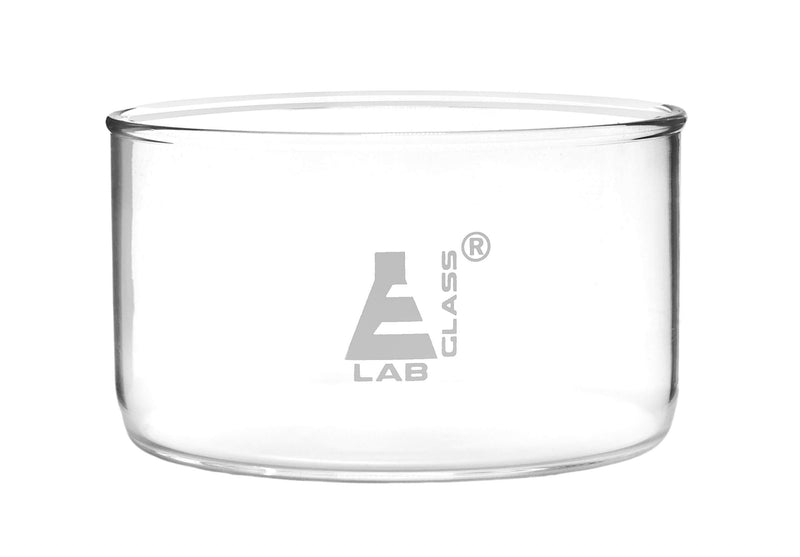 Crystallizing Dish, 500ml - Flat Bottom, No Spout - Borosilicate 3.3 Glass - Laboratory, Kitchen, Crafts - Eisco Labs - LeoForward Australia