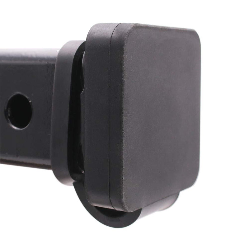  [AUSTRALIA] - Gekers 2 Inch Hitch Cover Trailer Hitch Cover Black Trailer Hitch Cover Tube Plug Insert for 2 Inch Hitch Receiver Plug …