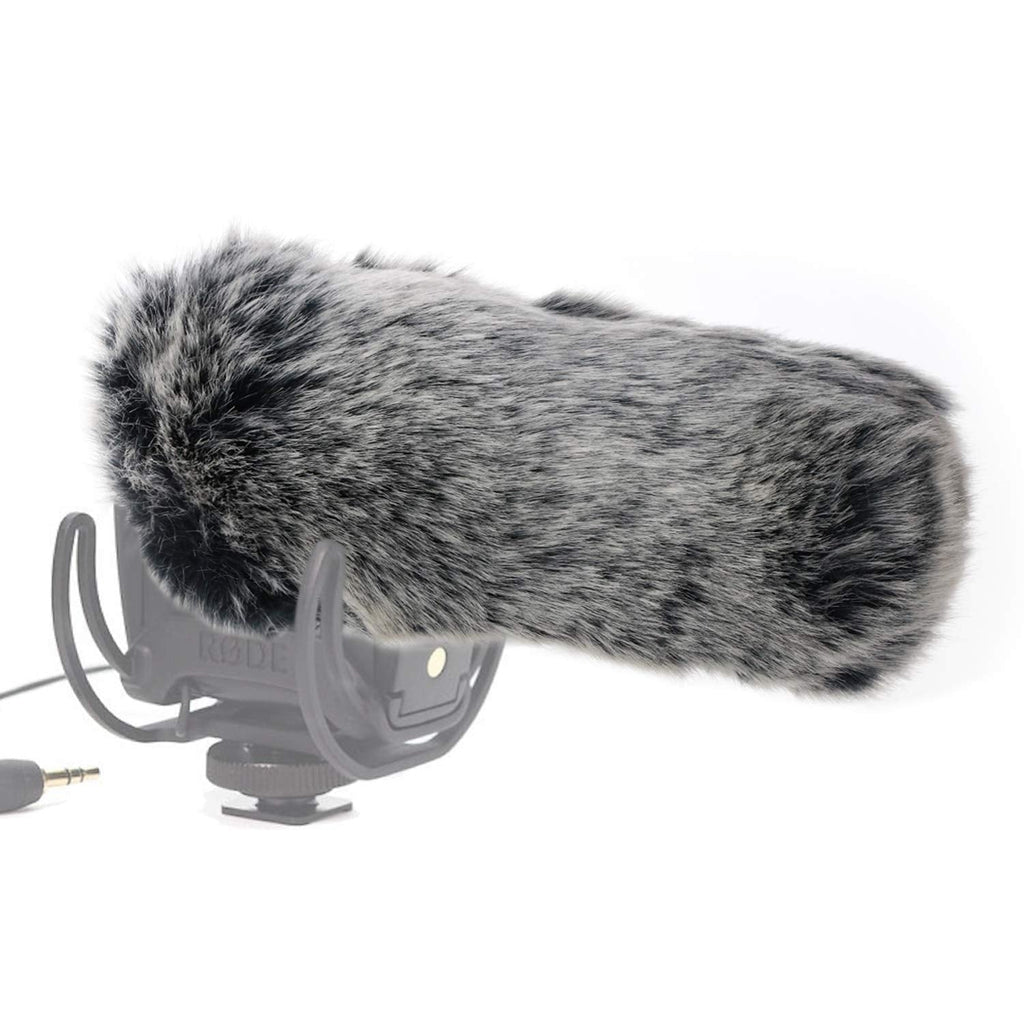  [AUSTRALIA] - SUNMON VideoMic Pro Furry Windscreen Muff, Pop Filter Wind Cover Fits for Rode VideoMicPro Compact Directional On-Camera Microphone Fur