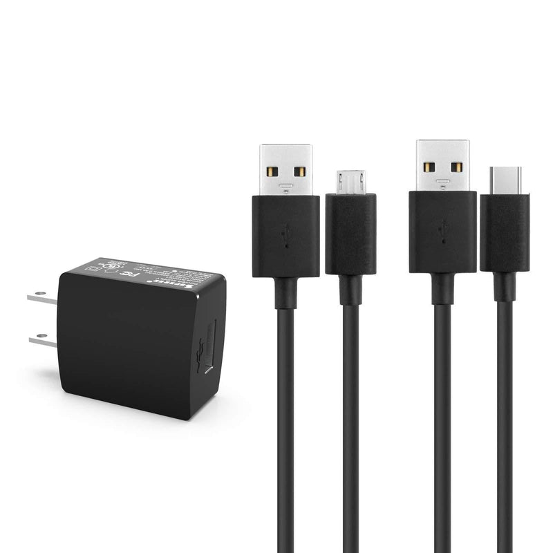  [AUSTRALIA] - 5Ft AC Charger Fit for Lenovo TAB3 TAB4 7 8 10 Plus, Yoga Tab 2 3 4 8 10 Plus, Tab M10 P10 A7 A8 A10 E7 E8 E10 PHAB PHAB2, A1000 A2109 A3000 S5000 S6000 S6000L Tablet Power Supply Adapter Cord