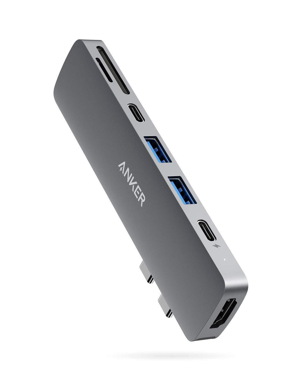  [AUSTRALIA] - Anker USB C Hub for MacBook, PowerExpand Direct 7-in-2 USB C Adapter Compatible with Thunderbolt 3 USB C Port, 100W Power Delivery, 4K HDMI, USB C and 2 USB A Data Ports, SD and microSD Card Reader