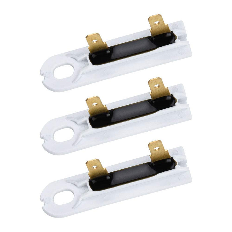  [AUSTRALIA] - 3392519 Dryer Thermal Fuse (3 Pack) Replacement for Whirlpool WP3392519 Replaces Part # AP6008325 3388651 694511