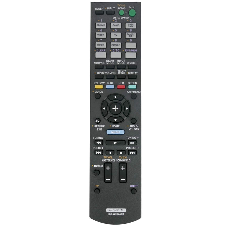 New RM-AAU104 Remote Control for Sony 3D AV Audio Video Receiver STR-DH520 STRDH520 1-489-343-11 - LeoForward Australia