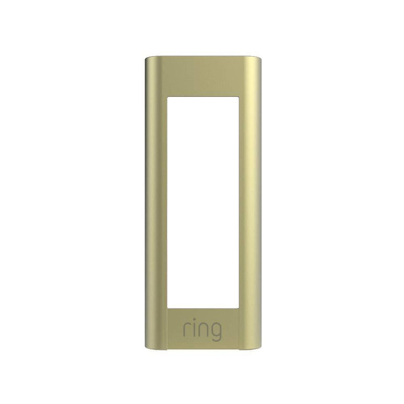Ring Video Doorbell Pro Faceplate - Brushed Gold - LeoForward Australia