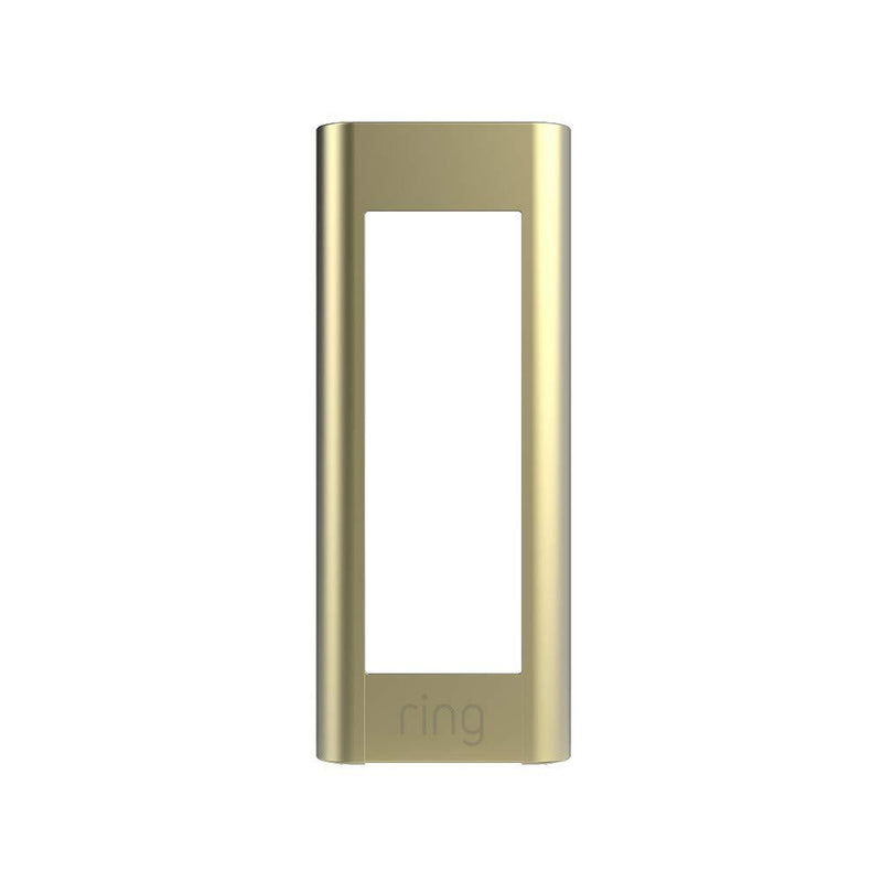 Ring Video Doorbell Pro Faceplate - Gold Metal - LeoForward Australia
