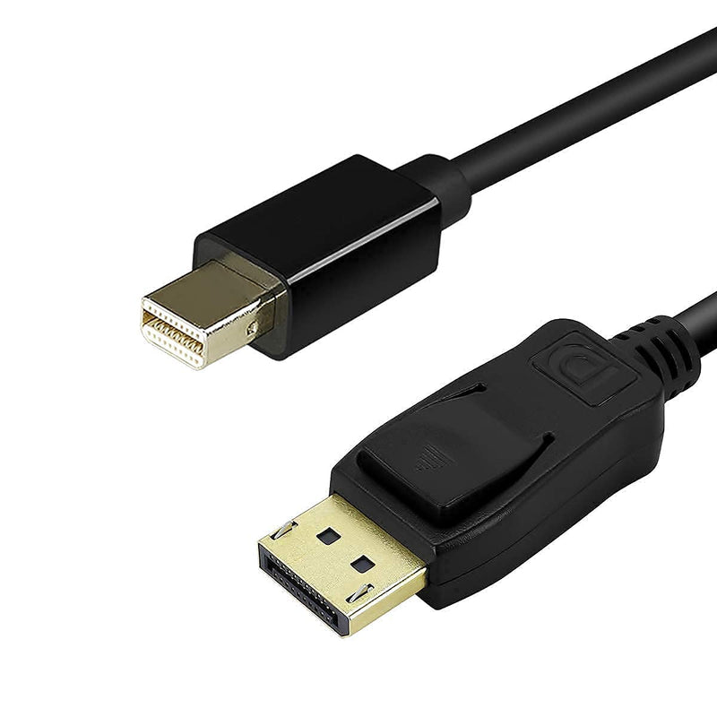 Mini DisplayPort to DisplayPort Cable, BENFEI Mini DP(Thunderbolt Compatible) to DP 3 Feet Cable (Male to Male) Gold-Plated Cord, Supports Supports 4K@60Hz, 2K@144Hz Black - LeoForward Australia