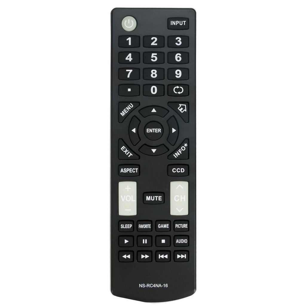 New NS-RC4NA-16 NSRC4NA16 Replacement Remote Control Compatible with Most Insignia TVs with a Model Number Ending in 10A, A11, A12, A13, A14, A15, A16, A17 or A18 - LeoForward Australia