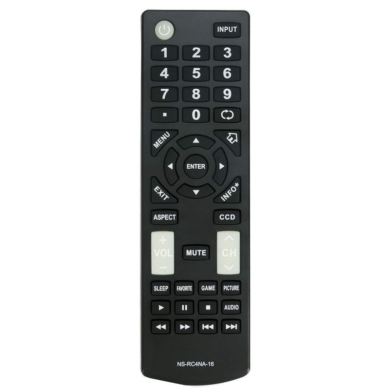 New NS-RC4NA-16 NSRC4NA16 Replacement Remote Control Compatible with Most Insignia TVs with a Model Number Ending in 10A, A11, A12, A13, A14, A15, A16, A17 or A18 - LeoForward Australia