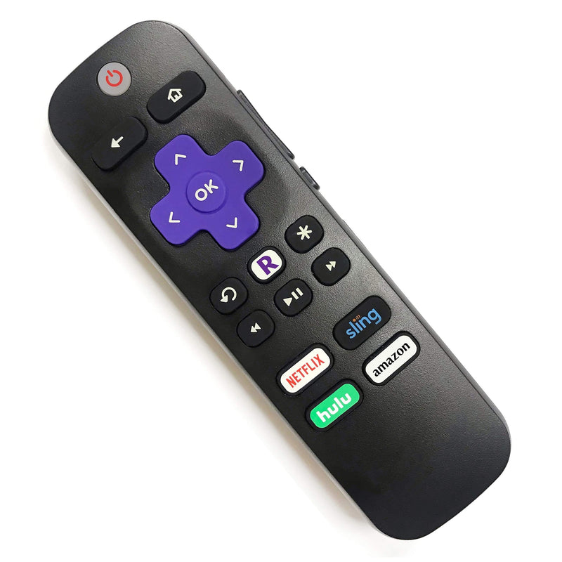 Amaz247 Universal ROKU IR Learning Remote for All Roku Player and Roku TV, Compatible with Roku 1, 2, 3, 4 (HD, LT, XS, XD), Roku Express with Samsung, Vizio, LG, Sony TV for Power and Volume Buttons - LeoForward Australia