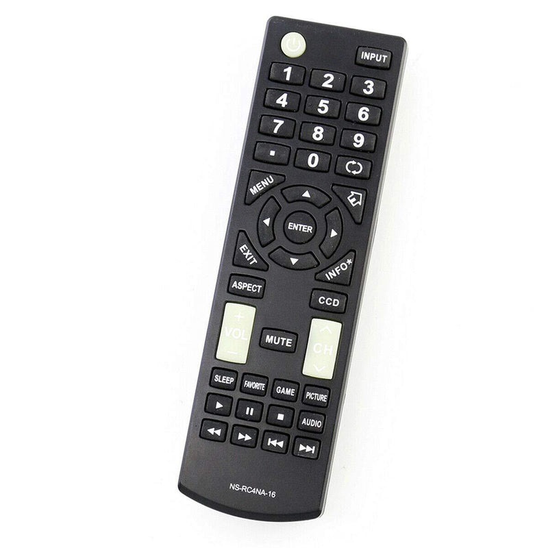 New NS-RC4NA-16 Replace Remote Control NSRC4NA16 fit for Insignia LED TV HDTV NS-32D220NA16 NS-40D420NA16 NS-40D420MX16 NS-32D421NA16 NS-19D220NA16 NS-24D220NA16 NS-28D220NA16 NS-32D420NA16 - LeoForward Australia