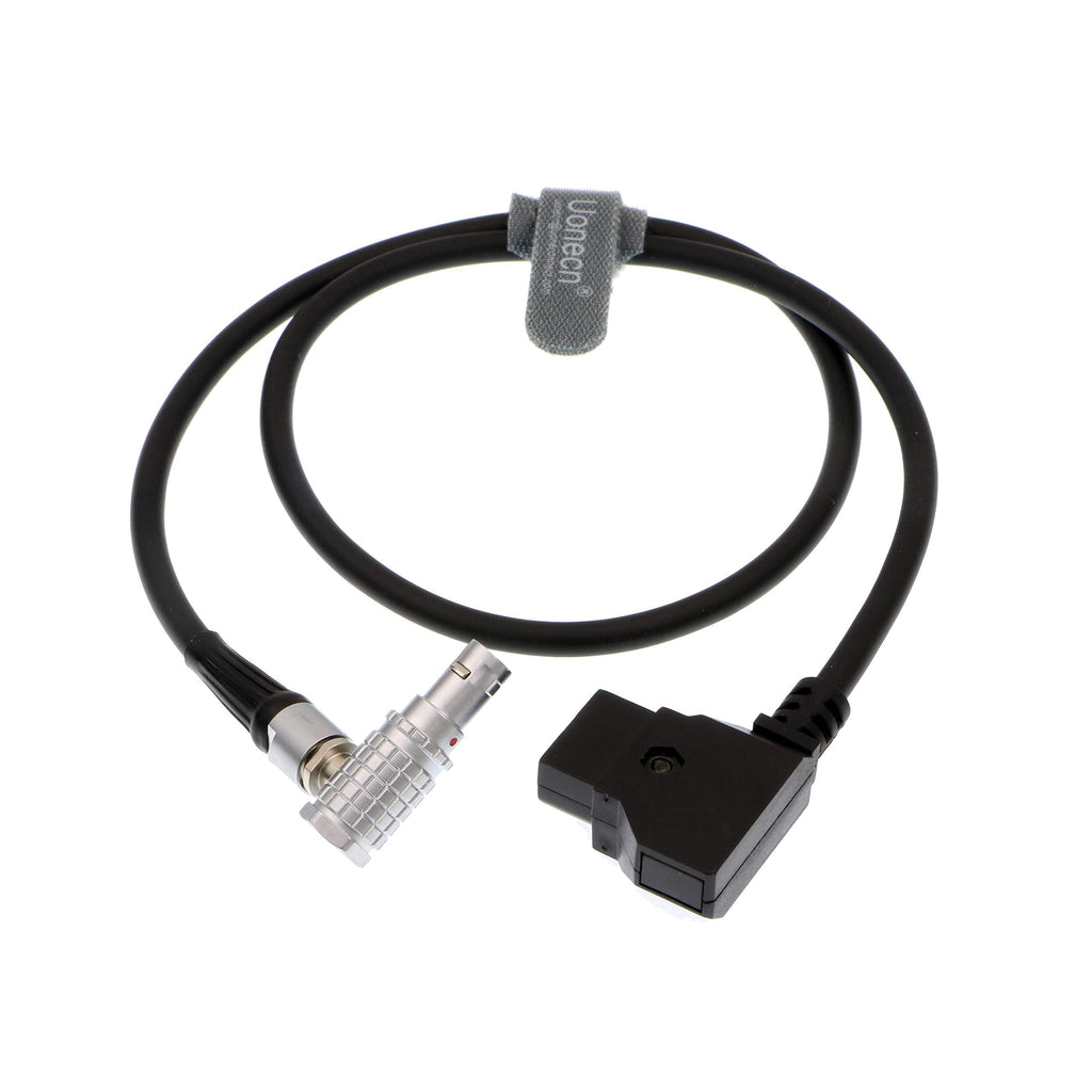  [AUSTRALIA] - Uonecn Power Cord 2Ft Motor Charging Cable, Male 0B 6 Pin to D Tap Jack for DJI Wireless Follow Focus Replacement Power Supply (Right Angle) Right angle