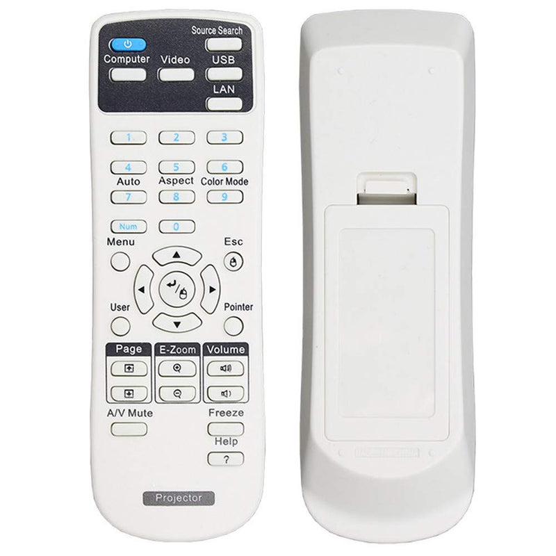  [AUSTRALIA] - Universal Projector Remote Control for Epson Home Cinema, Powerlite, EB-, EX, VS, H, BrightLink, EMP- Series Projectors for Epson Projector Remote