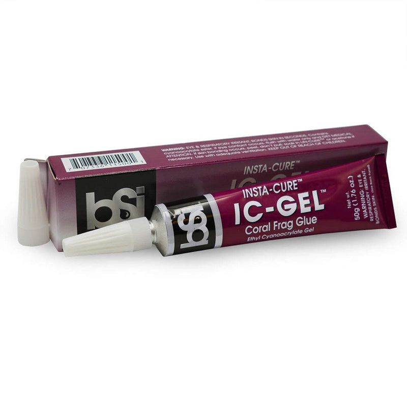  [AUSTRALIA] - IC-Gel Insta Cure Cyanoacrylate Coral Frag Glue (50g - 1.76 oz) - Bob Smith Industries