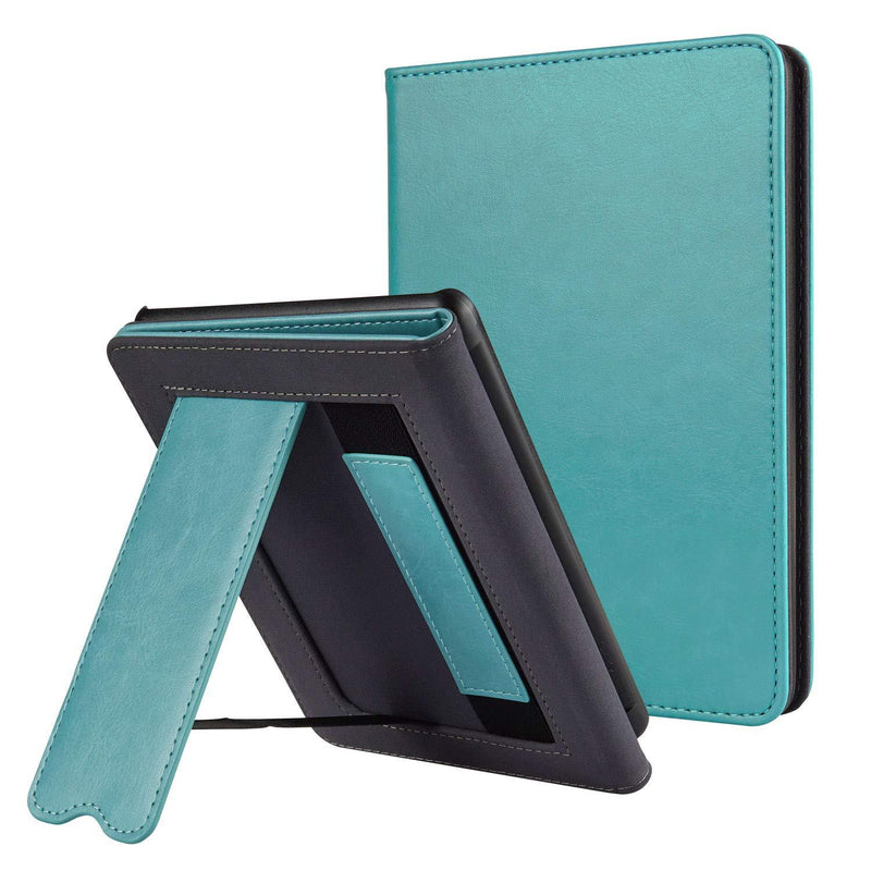  [AUSTRALIA] - CoBak Kindle Paperwhite Case with Stand - Durable PU Leather Smart Cover with Auto Sleep Wake, Hand Strap Feature, ONLY Fits All New Kindle Paperwhite 10th Generation 2018 Released?Sky Blue Paperwhite 10th Gen(2018) Sky Blue