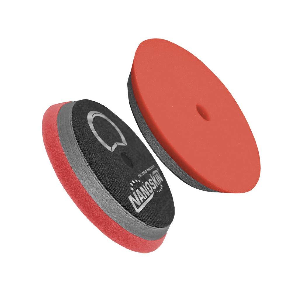  [AUSTRALIA] - Nanoskin Red 7" HD Hybrid Foam PAD-Ultra Finishing [NAA-HDHFP-76]