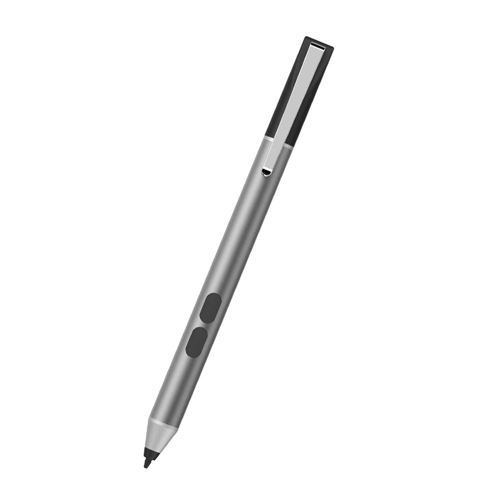 tesha Surface Pen for Microsoft Surface Pro 7 Pro 6 Surface Laptop 3 Surface Book 2 Laptop 2 Surface Go Studio 2 Pro 5 Pro 4 Pro 3 X Slim 1024 Pressure Points with Eraser Mouse Button Grey - LeoForward Australia