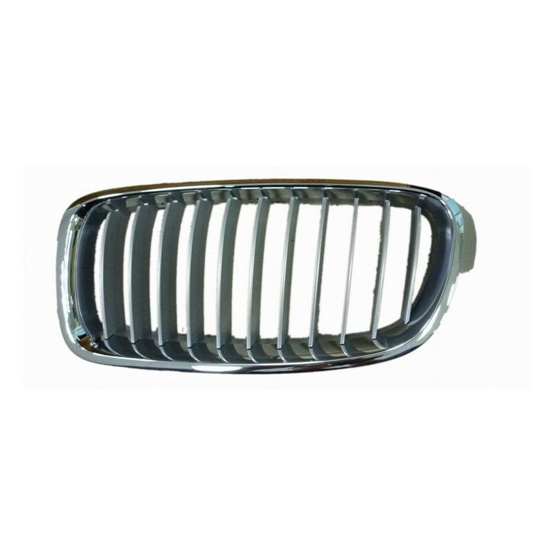  [AUSTRALIA] - 2012-2018 Bmw 3 Series Driver Side Grille; Models With Modern Line; Silver With Chrome Molding; Made Of Abs Partslink BM1200240C