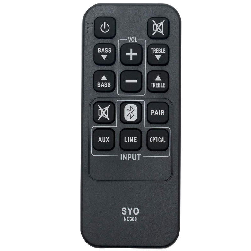 NC300 NC300UH Replacement Remote Control Applicable for Sanyo FWSB405FS FWSB405F Soundbar Home Audio System - LeoForward Australia