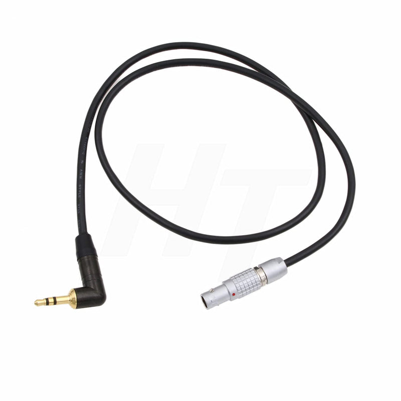  [AUSTRALIA] - HangTon Audio Cable 3.5mm 1/8'' TRS to 6 Pin for ARRI Alexa Mini LF Camera (Straight) straight