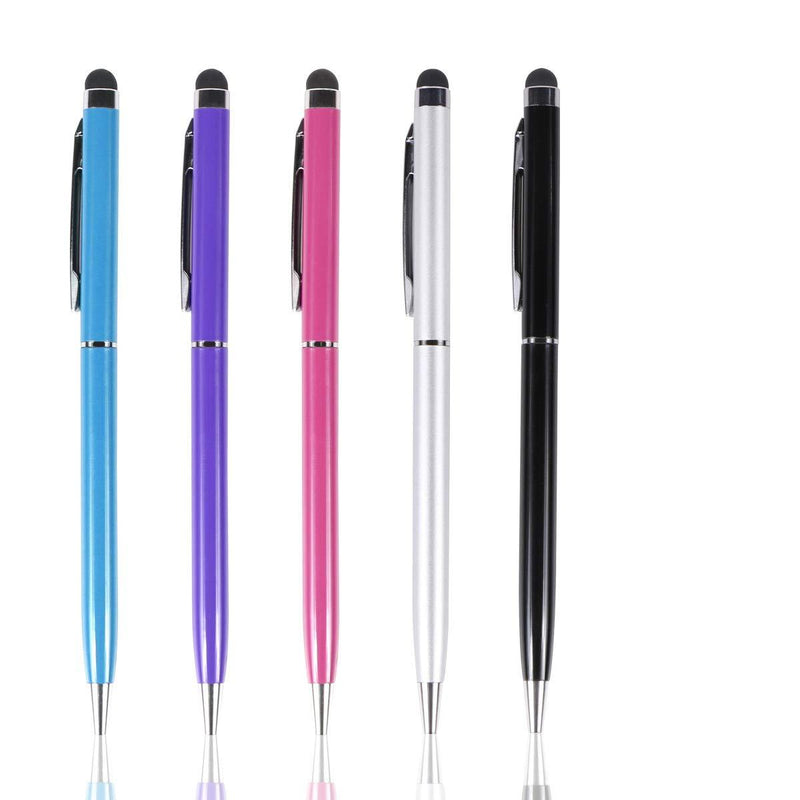 Yoodelife 2 in 1 Capacitive Stylus Ballpoint Pen Stylus for iPad, Tablet, iPhone, Kindle, Samsung and Other Touch Screen Devices, 5 Pack - LeoForward Australia