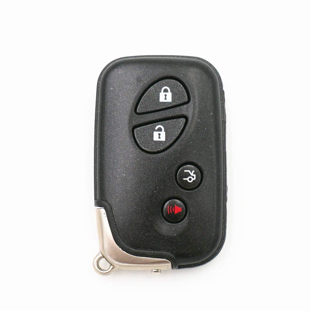 WFMJ for Lexus IS250 IS350 LS460 GS300 IS250 IS350 ES350 GS350 GS450h 4 Buttons Remote Smart Key Case Chain Shell Fob - LeoForward Australia