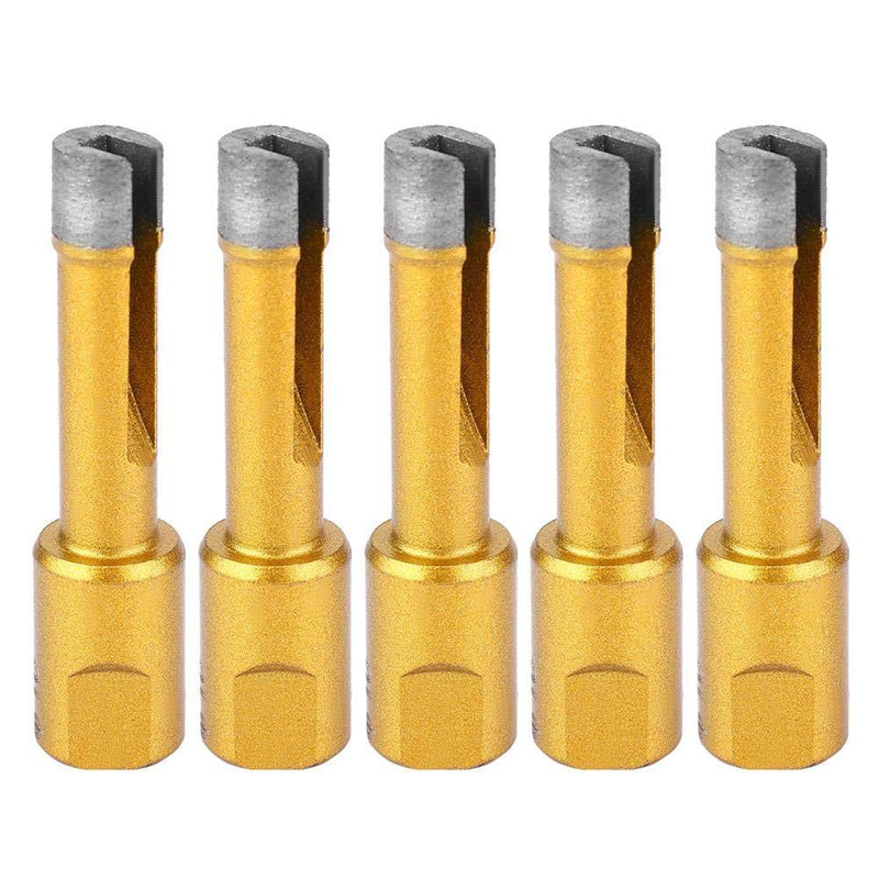 5PCS Angle Grinder Hole Saw Diamond Drill Bit Hole Opener Marble Glass Ceramic Cutting Tool, M10(10mm) 10mm - LeoForward Australia