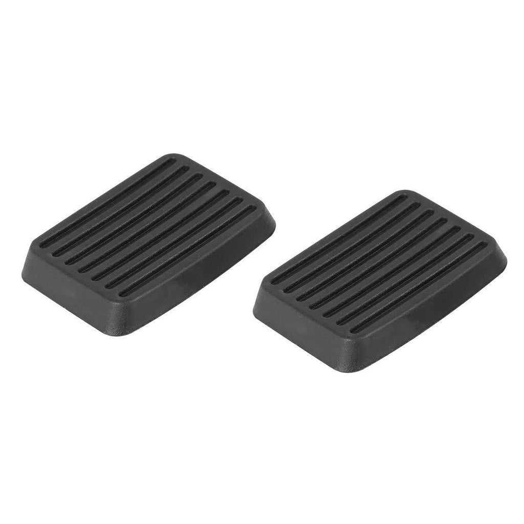  [AUSTRALIA] - X AUTOHAUX Pair Brake Clutch Pedal Pads Cover for Hyundai Accent Elantra Excel Getz Scoupe