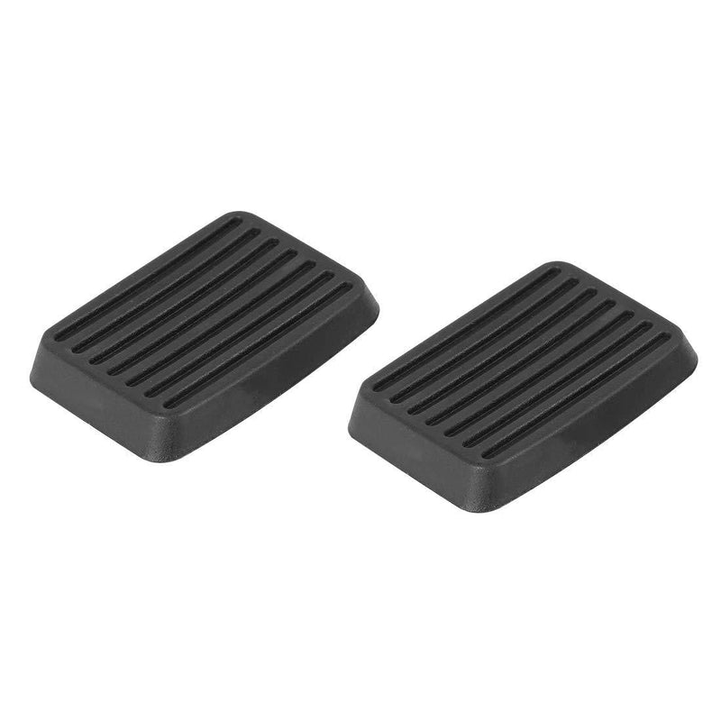  [AUSTRALIA] - X AUTOHAUX Pair Brake Clutch Pedal Pads Cover for Hyundai Accent Elantra Excel Getz Scoupe