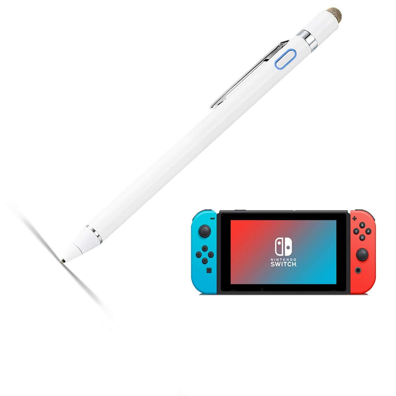 Stylus for Nintendo Switch Pen, EVACH Digital Pencil with 1.5mm Ultra Fine Tip Stylus Pen for Nintendo Switch, White - LeoForward Australia