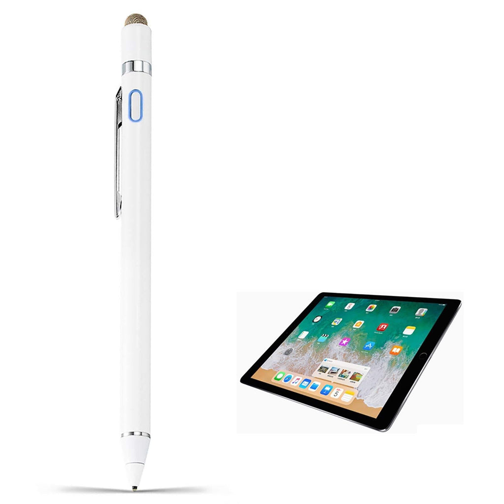 Stylus Pen for iPad Pro 12.9" 2020 4th Generation Pencil, EVACH Digital Pencil with 1.5mm Ultra Fine Tip Stylus for iPad Pro 12.9" 2020 4th Generation, White - LeoForward Australia