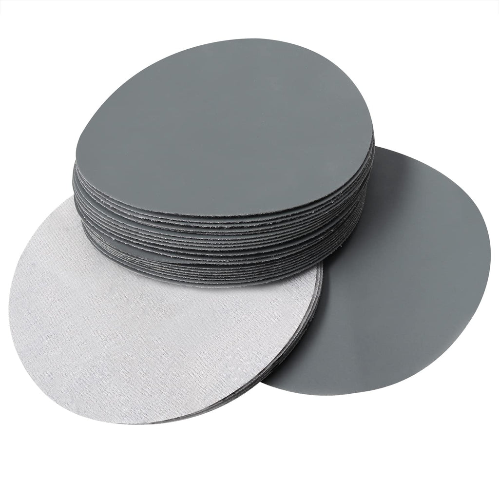  [AUSTRALIA] - Sanding Discs 6 Inch,2500 Grit Wet Dry Sandpaper,Silicon Carbide Hook and Loop Random Orbital Sander Round Sand Paper by MAXMAN,30-Pack 2500Grit