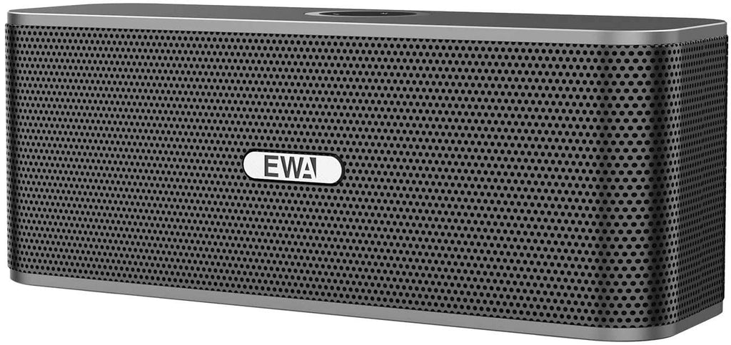 EWA W300 Bluetooth Speaker with Loud Stereo Sound, Portable Speaker for Travel, 8+ Hour Playtime, Outdoor Party Wireless Speaker, Support TF Card (Gray) - LeoForward Australia