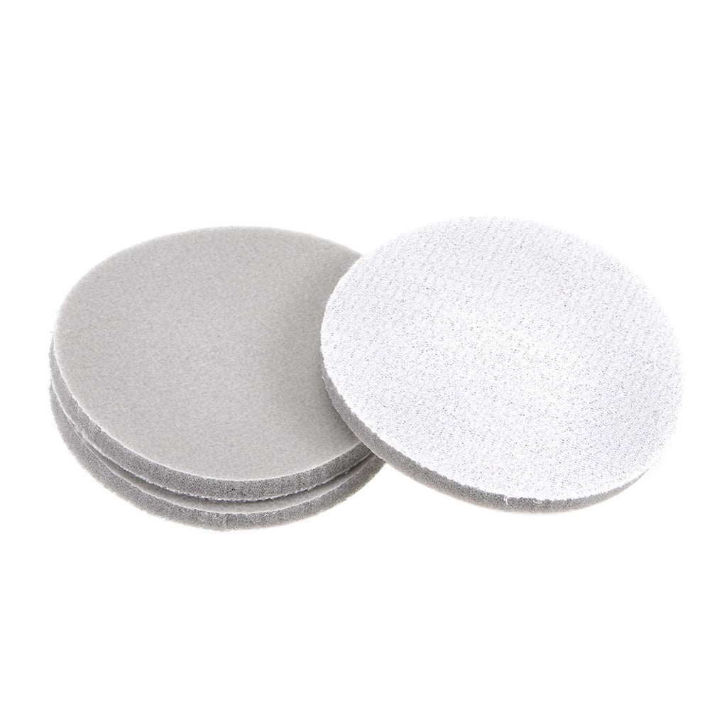  [AUSTRALIA] - uxcell 3-Inch Sanding Sponge Hook and Loop Sanding Disc Wet/Dry for Auto Wood Metal Semi-Brittle Corundum 3000 Grit 3 Pcs