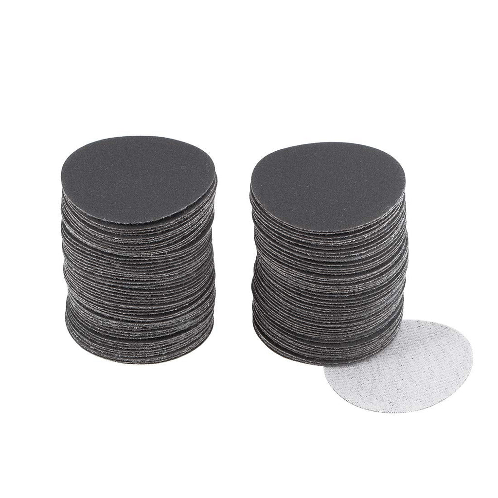  [AUSTRALIA] - uxcell 2-Inch Hook and Loop Sanding Disc Wet/Dry Silicon Carbide 400 Grit 100 Pcs