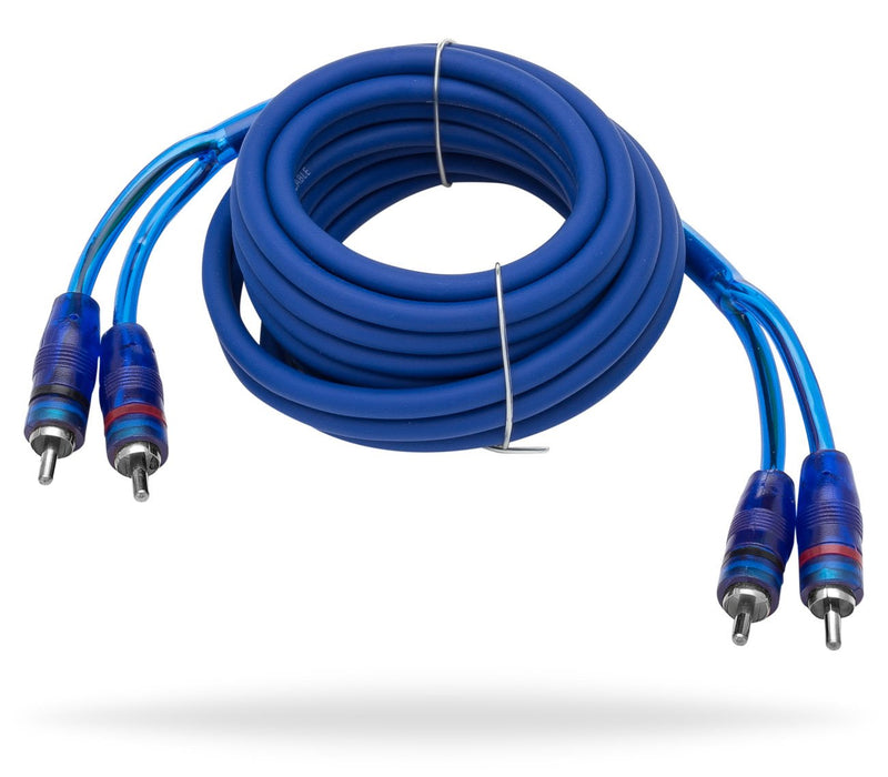  [AUSTRALIA] - InstallGear 12ft Shielded RCA Splitter 2 Female to 2 Male Y Adapter (2 Pack) | RCA Y Splitter for Audio, Auto | RCA Y Adapter, RCA Splitter 2 Female 2 Male 2M-2M (12ft)