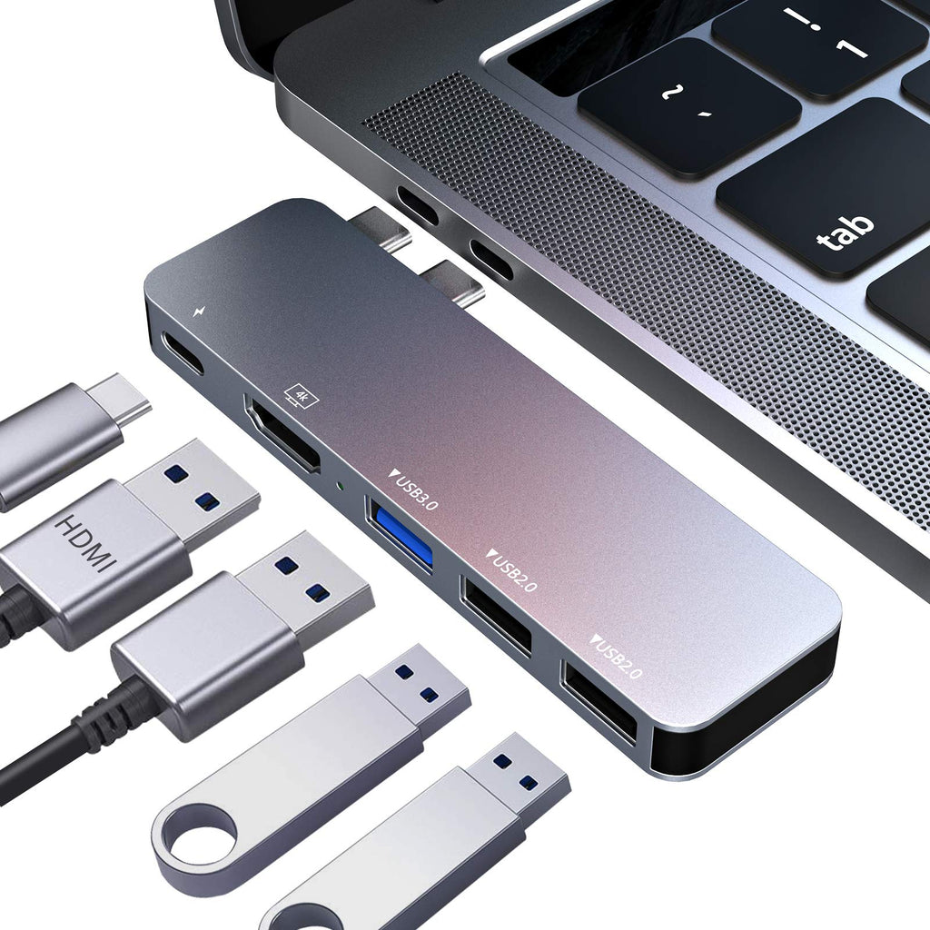 USB C Adapter for MacBook Pro 2020, MacBook Adapter HDMI, MacBook Air M1 USB Accessories Multiport USB C Hub with 4K HDMI, Thunderbolt 3 , for MacBook Pro 13"-16" 2021/2020/2019-2016, MacBook Air 2021-2018 - LeoForward Australia