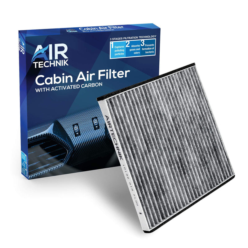 AirTechnik CF10132 Cabin Air Filter w/Activated Carbon | Fits Lexus ES330, GX470, RX350, RX400H / Toyota Avalon, Camry, Sienna, Solara Activated Carbon - LeoForward Australia