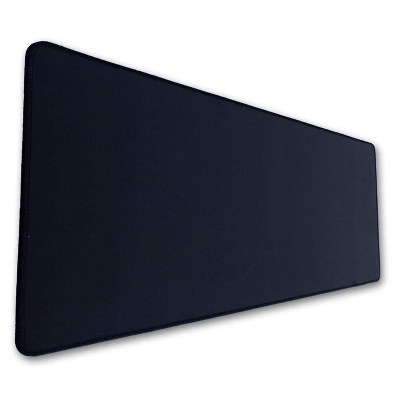 Extended Gaming Mouse Pad - 30.71 x 13.78 in, All DPI Setting, No Logo, Anti-fray Stitched Edges, Non-Slip Rubber Base, Micro-Woven Surface. Large Mouse Pad, Keyboard Mat (Black) by Green2B - LeoForward Australia