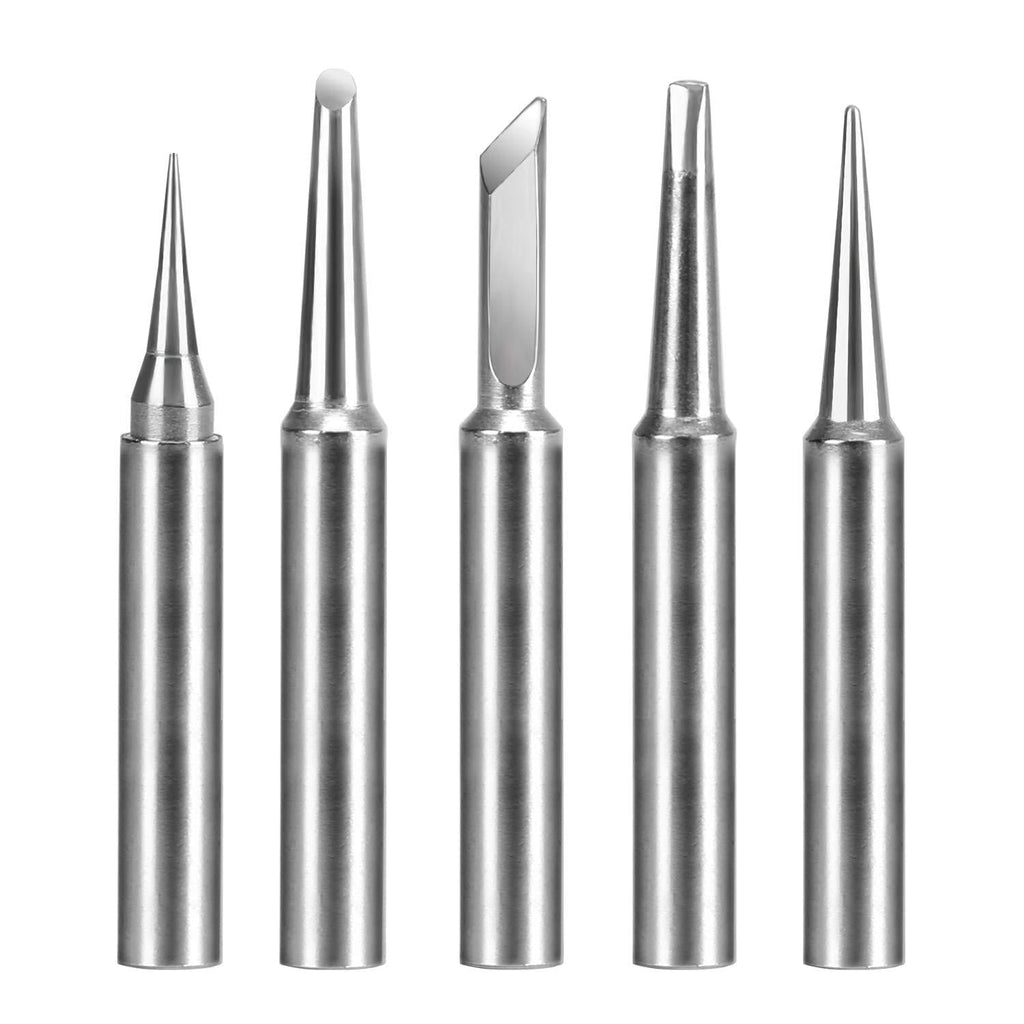  [AUSTRALIA] - MOKAOU Replacement ST Series Soldering tips for weller Weller WP25, WP30,WLC100,SP40L,SP40N and WP35 Irons (5pcs)